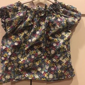 Floral 6-12m Blouse
